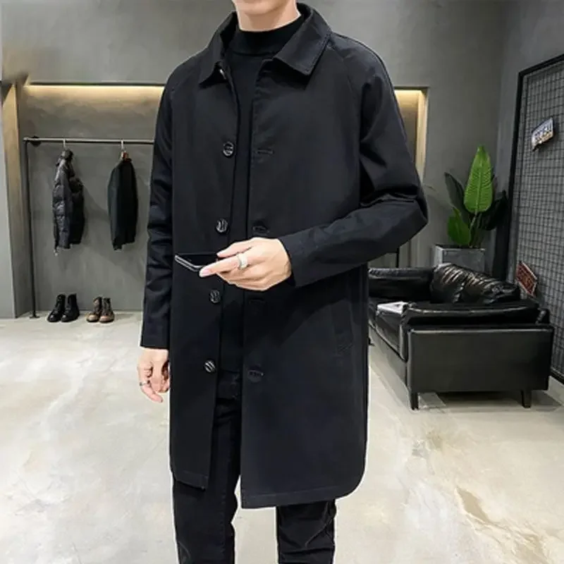 Novedades en primavera y otoño, abrigos para hombre, chaquetas cortavientos, abrigos para hombre, entrega rápida, ropa estética vintage, moda 2024 Joker