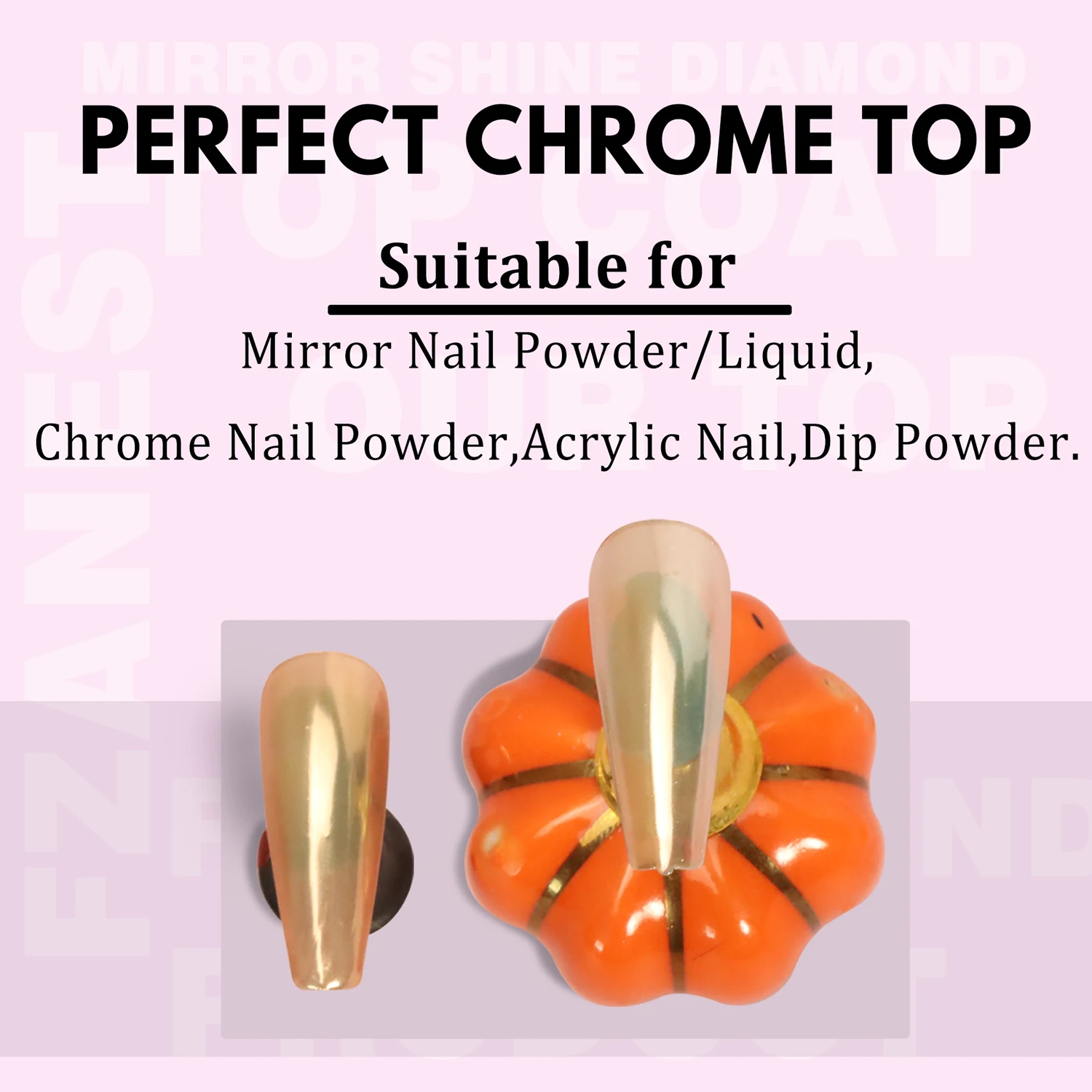 FZANEST Base et Top Coat Ongle uv Gel Nail Polish Pretty Nails High Shine Top Coat Manucure Long Lasting Uñas 4