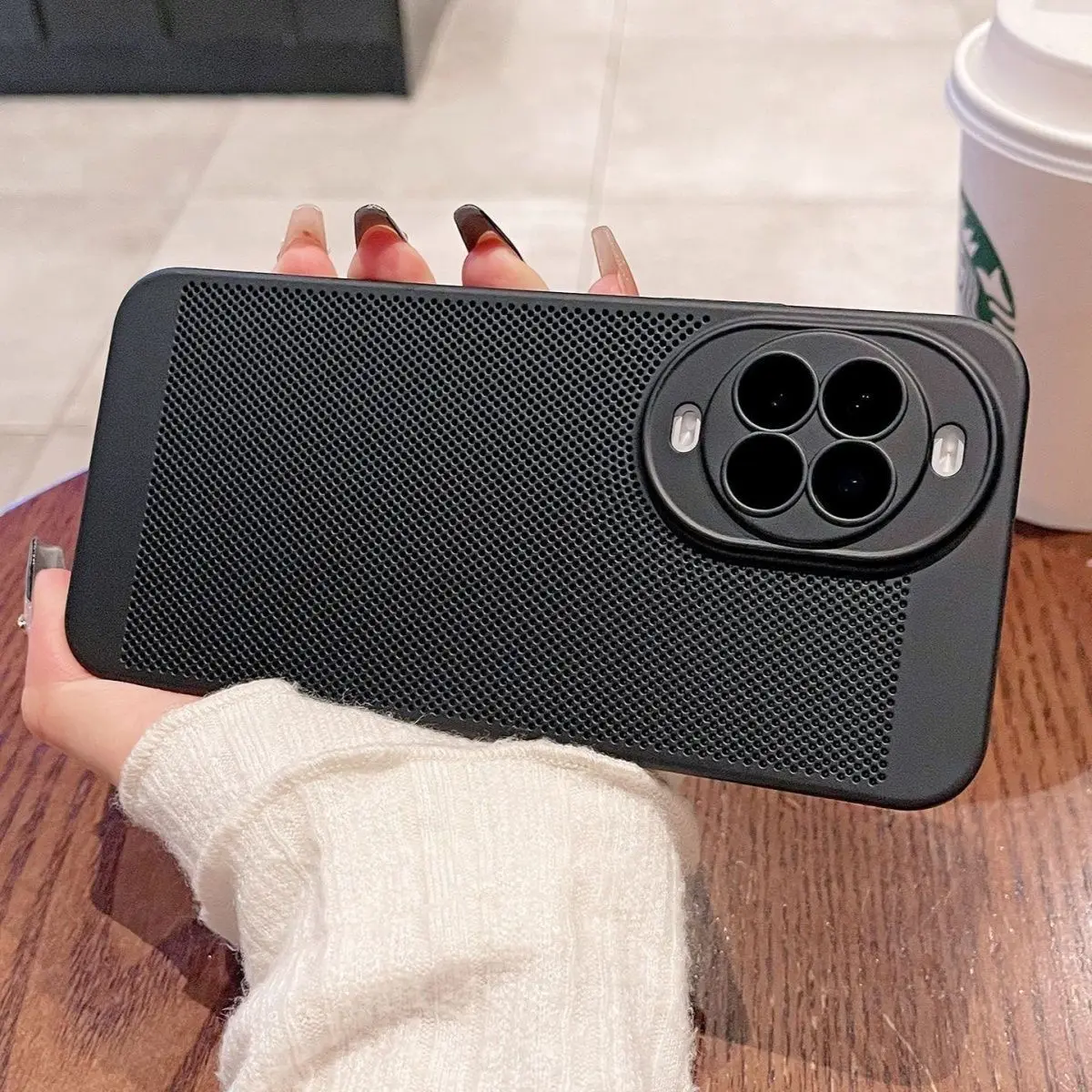 Fashion Ultra-Thin Honeycomb Cooling Shockproof Case Cover