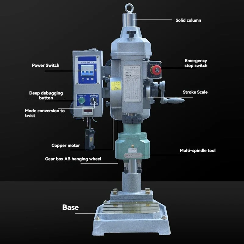 Servo Automatic Tapping Machine Table Type Electric Tapping Machine CNC Multi-axis Multi-head Multi-head Tapping Machine 5