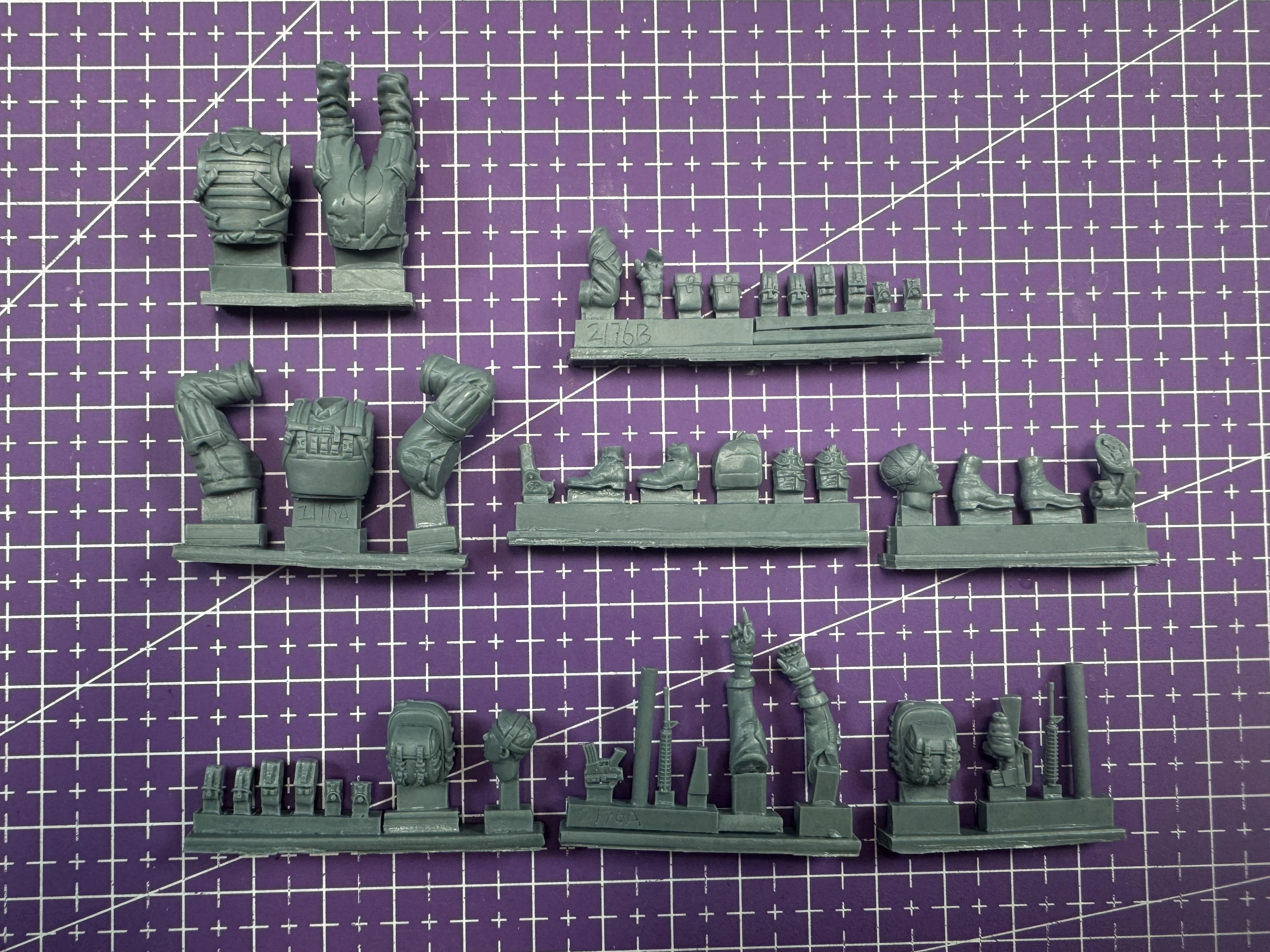 1:35 다이캐스팅 수지 모델 조립 키트, GK, 특수 부대, 도색되지 않음, 조립 필요