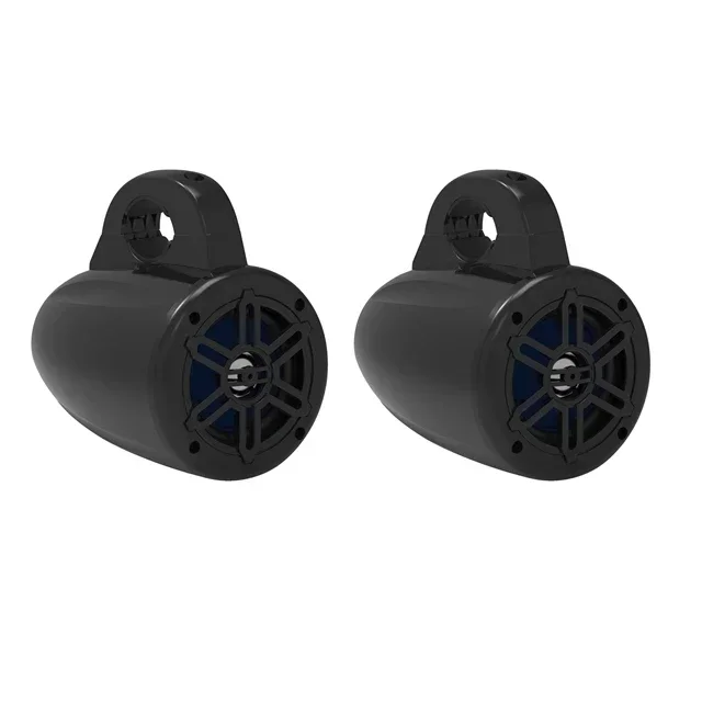 4 Inch Marine Speaker Boat Audio Waterproof Rated 2-Way Full Range
