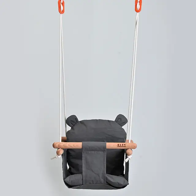 Toddler Swing Seat High Back Hanging Swing Seat Baby Swings for Backyard 1