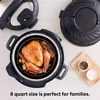 11-in-1 Air Fryer and Electric Pressure Cooker Combo with Multicooker Lids that Fries, Steams, Slow Cooks, Dehydrates 5