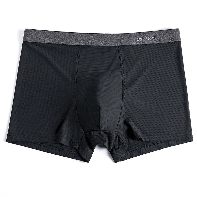 

5PCS ice silk men underwear boxer homme mens boxer underwear men boxer for men boxer shorts man boxer man underwear mesh comfort