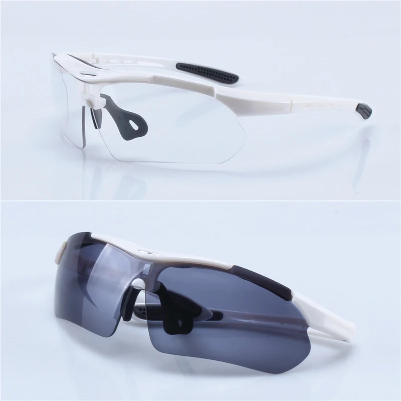 Cycling Photochromic Sunglasses Auto Discoloration Glasses for Men Women MTB Mountain Bike Bicycle Eyewear Goggles