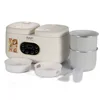 Double Pot Rice Cooker Multifunctional Smart Electric Hot Pot Suitable for Hot pot Cooking Porridge Rice and Soup 1