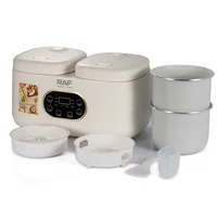 Double Pot Rice Cooker Multifunctional Smart Electric Hot Pot Suitable for Hot pot Cooking Porridge Rice and Soup 1
