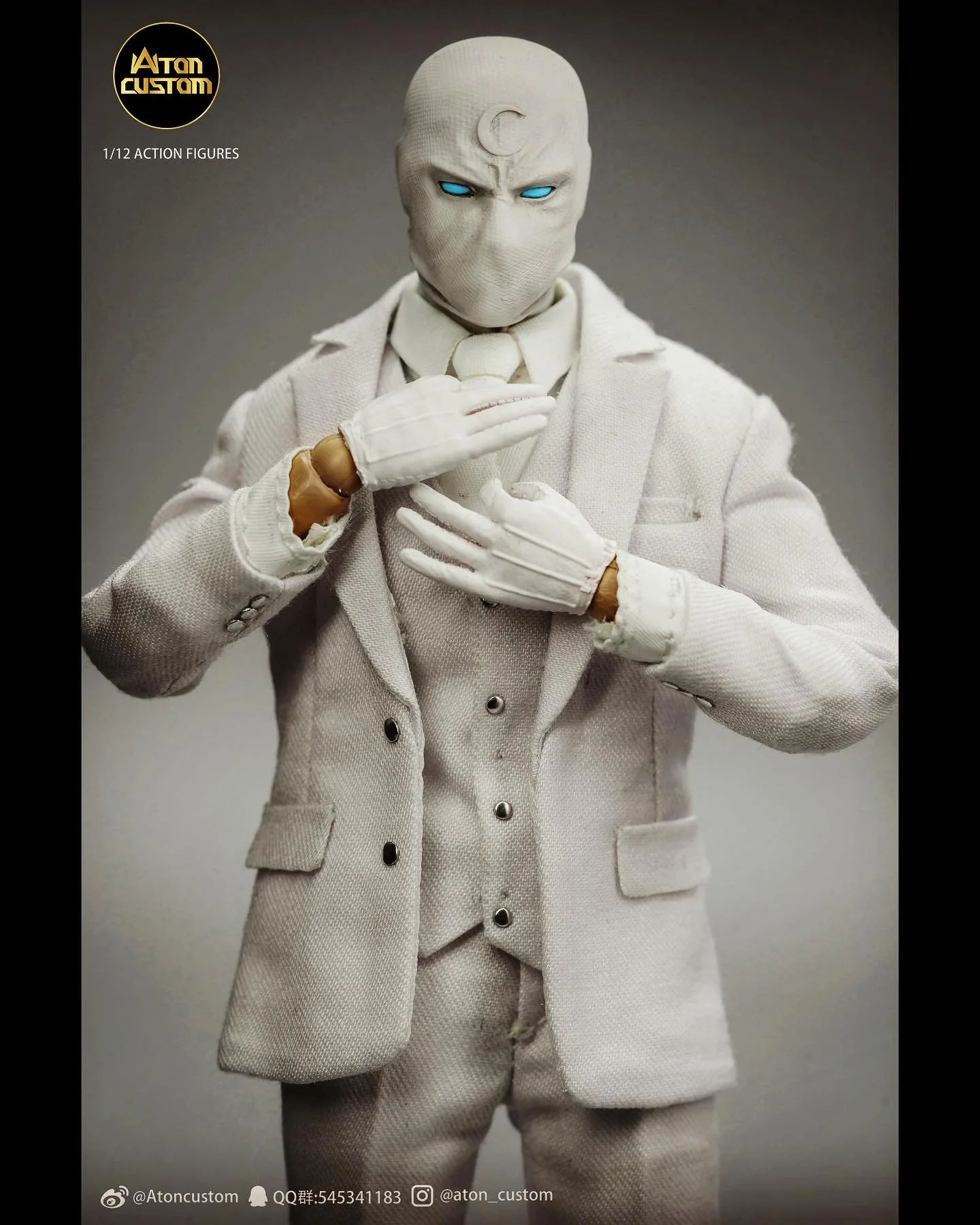 MOON KNIGHT 1.2.3 セット In Stock】Moonlight Knight Mr. Night Mr. Knight 1/12 Suit