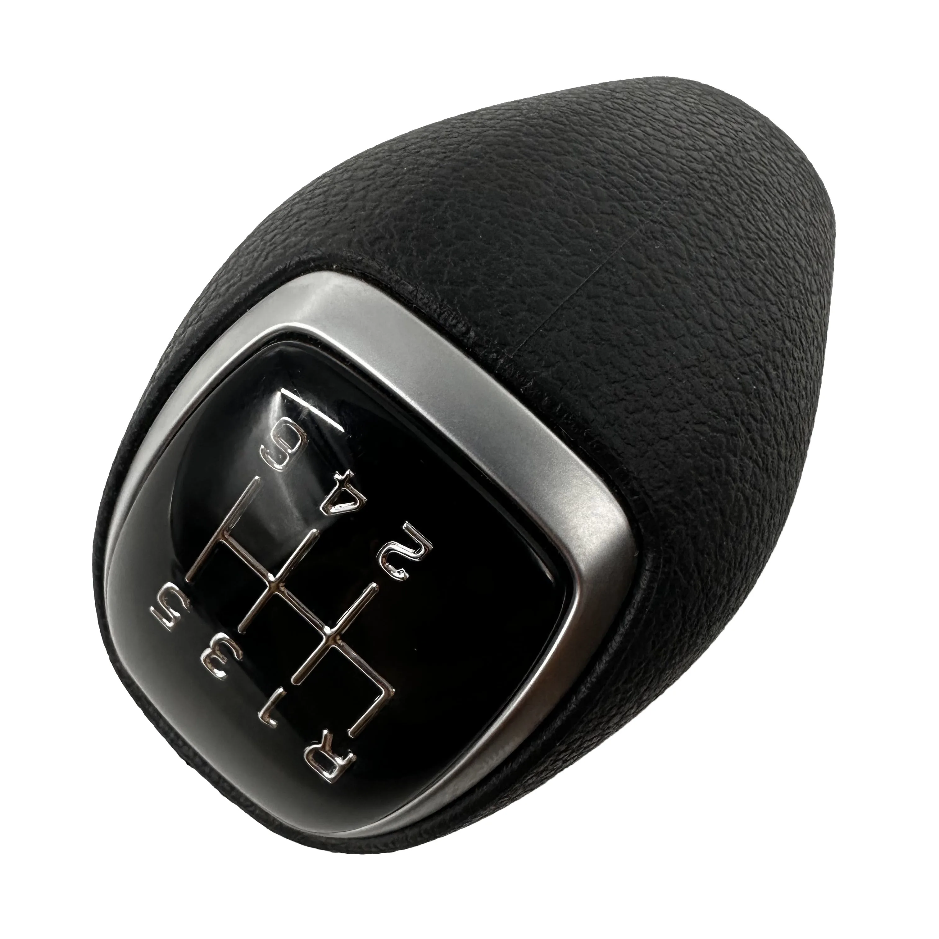 43711F2300GenuineLeather6speedGearKnobHandleShiftKnobFor