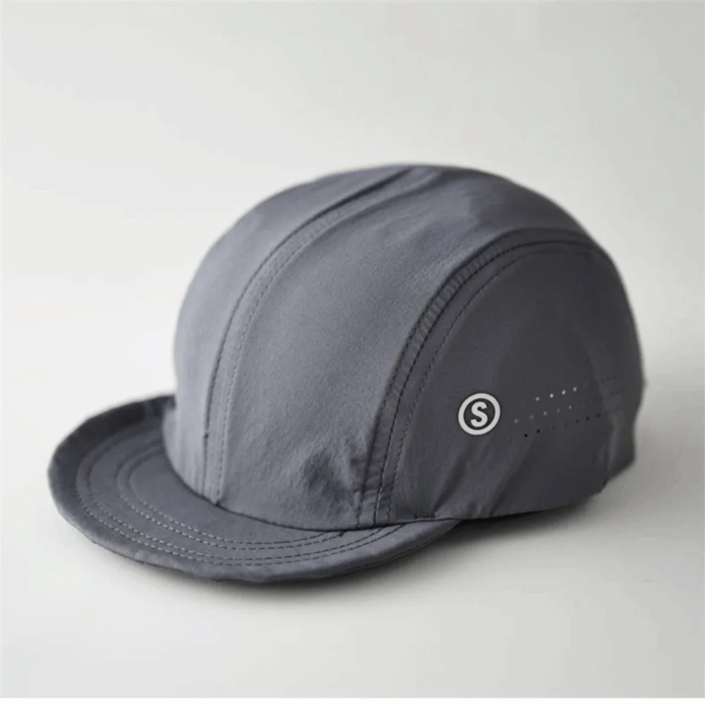Einfarbige Mesh-Baseballkappe, verstellbar, weiches Oberteil, schnell trocknend, Sonnenschutzkappe, atmungsaktiv, Outdoor-Laufkappe mit weichem Rand, Unisex – Detail 4