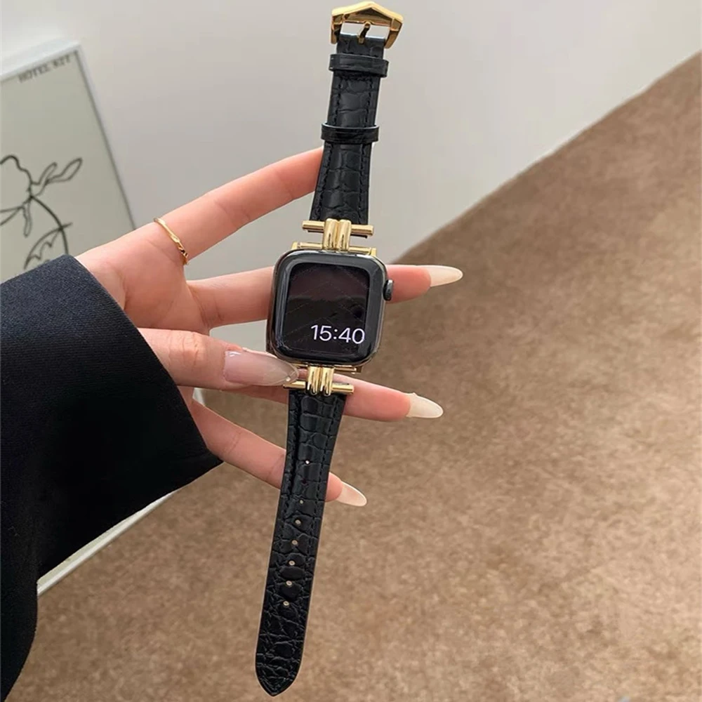 Premium Leather Watch Band Strap – Elegant and Durable Bracelet Accessory