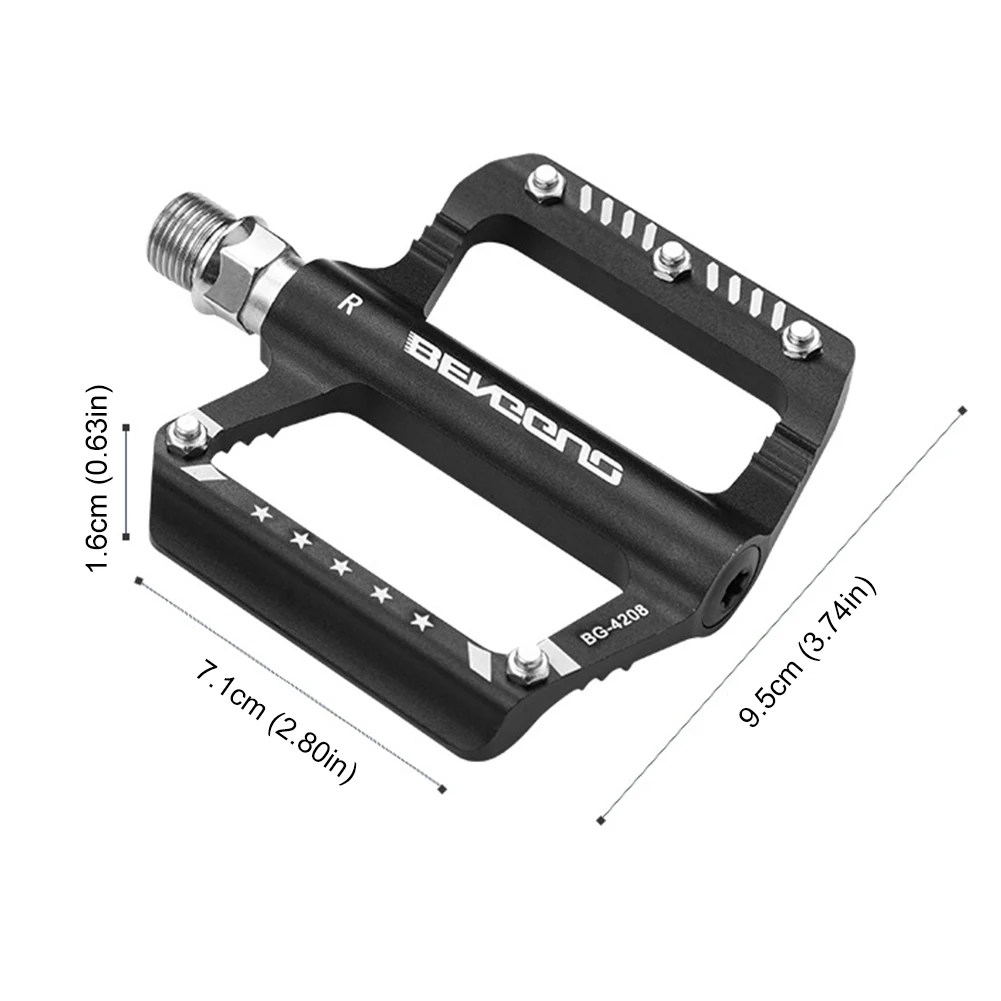 Sealed Bearing Bicycle Ultralight Pedal Anti-Slip MTB Road Bike Pedal Aluminum Alloy Folding Bike Pedals MTB Bike Accessories