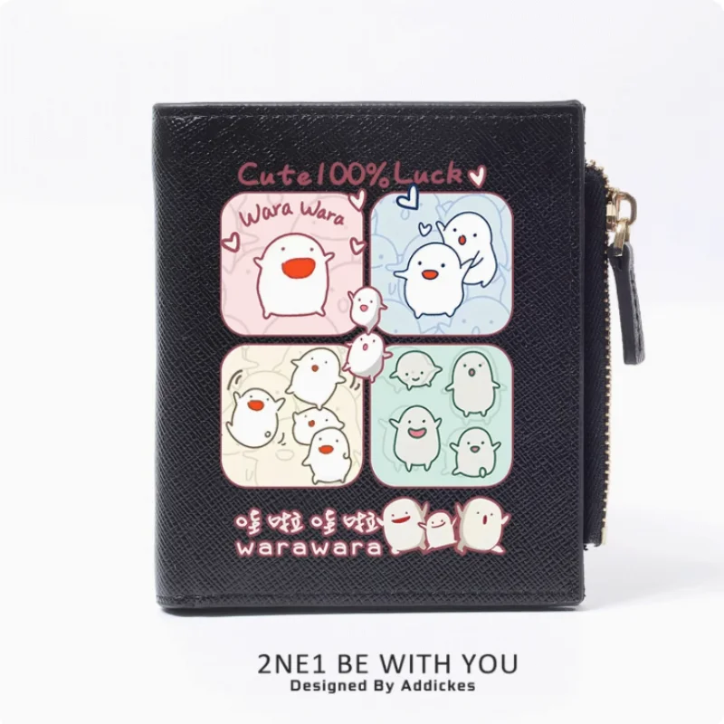 Anime The Boy and the Heron Fashion Wallet PU Purse Card Coin Zipper Money Bag Cosplay Gift B1404
