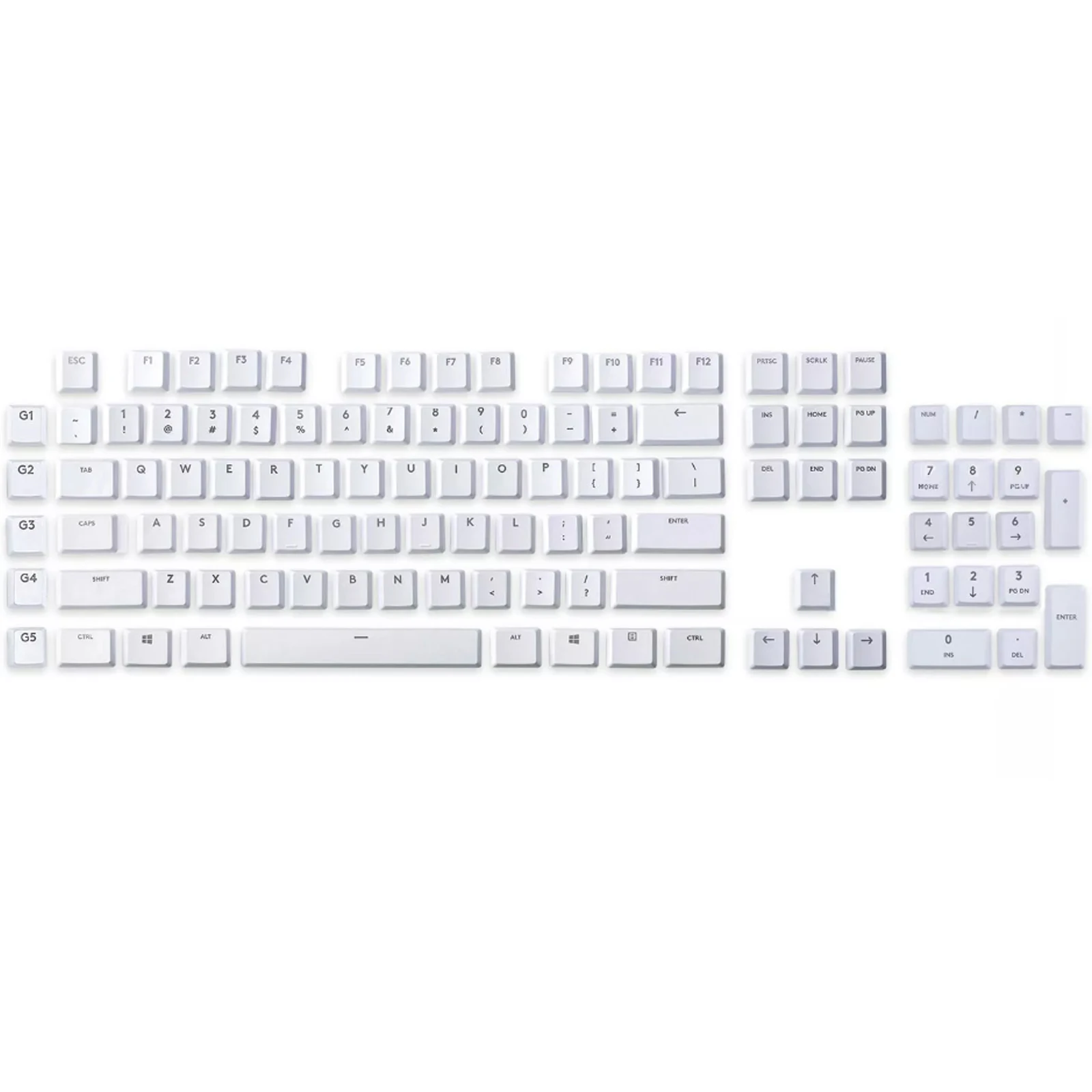 로지텍 G915/G913/G815/G813 TKL RGB 기계식 게이밍 키보드용 G915 키캡 109개 세트 교체품