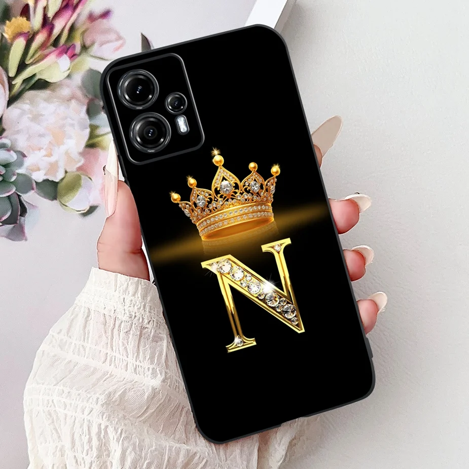 Stylish Letter Design Soft TPU Phone Case - Durable & Protective Cover