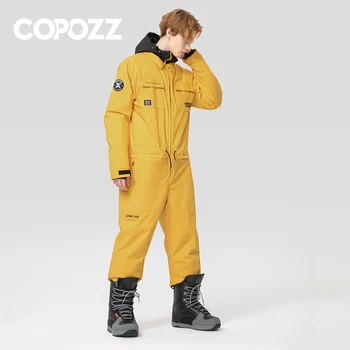 Thick Waterproof Ski Jumpsuit 1