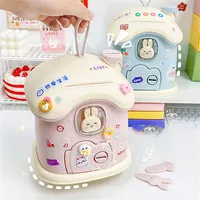 Mushroon Piggy Bank Kids Toy Cartoon Money Box To Save Kawaii Coin Bank Cashlarge Capacity Saving Money Children Birthday Gfit 2