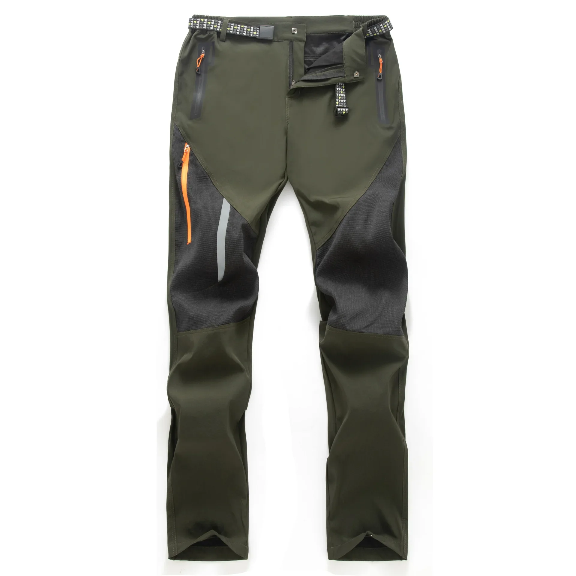 Outdoor Pants For Men Breathable Spring Summer Hiking Pants Elastic Casual Sport Camping Trousers Splicing Colors hiking pants