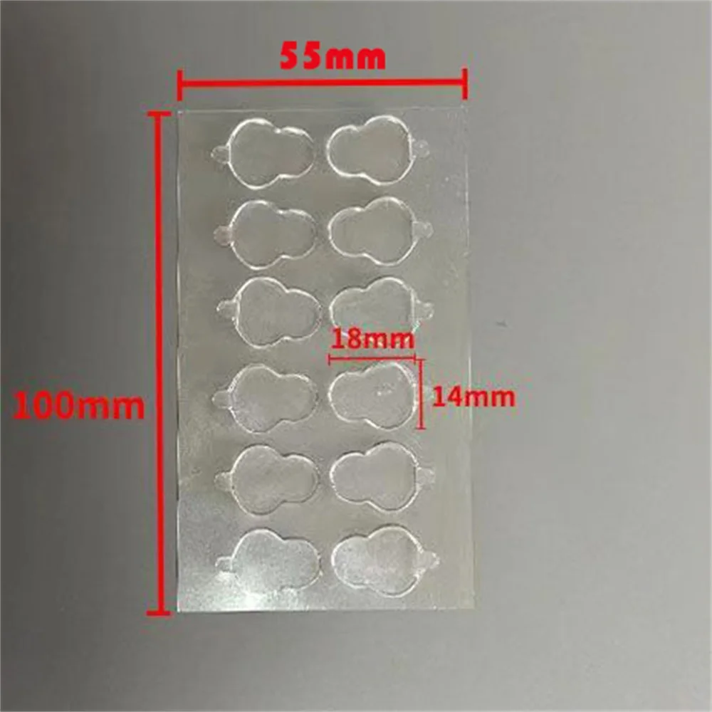 108PCS Double Sided Clear Adhesive Tape Pads Adhesive For Sonny Angel Custom Fit Sonny Removable Glue Sticky Putty Sonny Doll 5