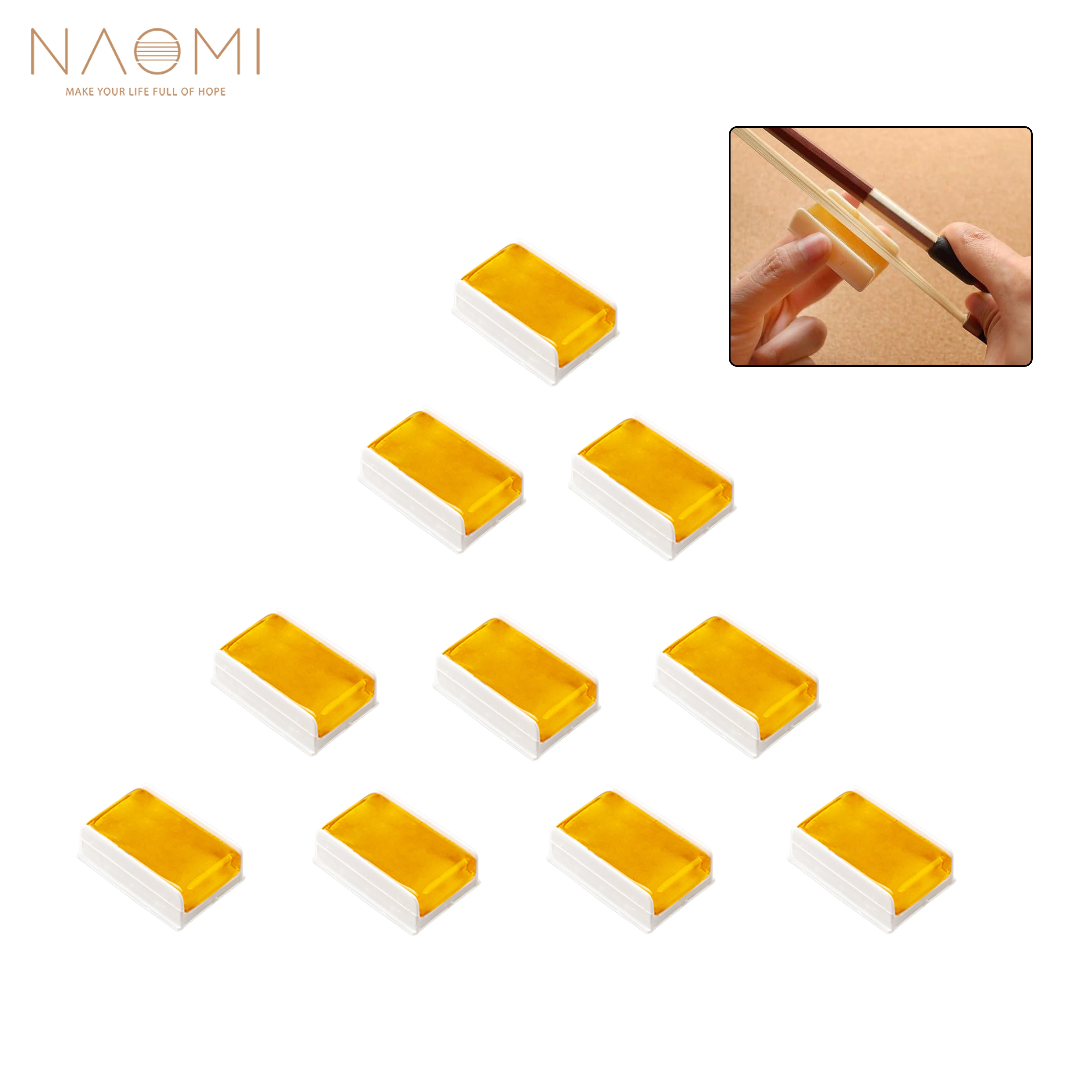 NAOMI1pc5pcs10pcsViolinRosinLowDustStrongAdhesionToIncrease