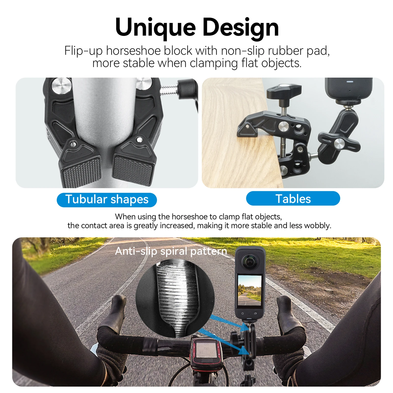 TELESIN SC-001 Ŭ  ڵ  Ʈ Ŭ,  360  ȸ  , ȭ, ī޶, , ﰢ, ũ