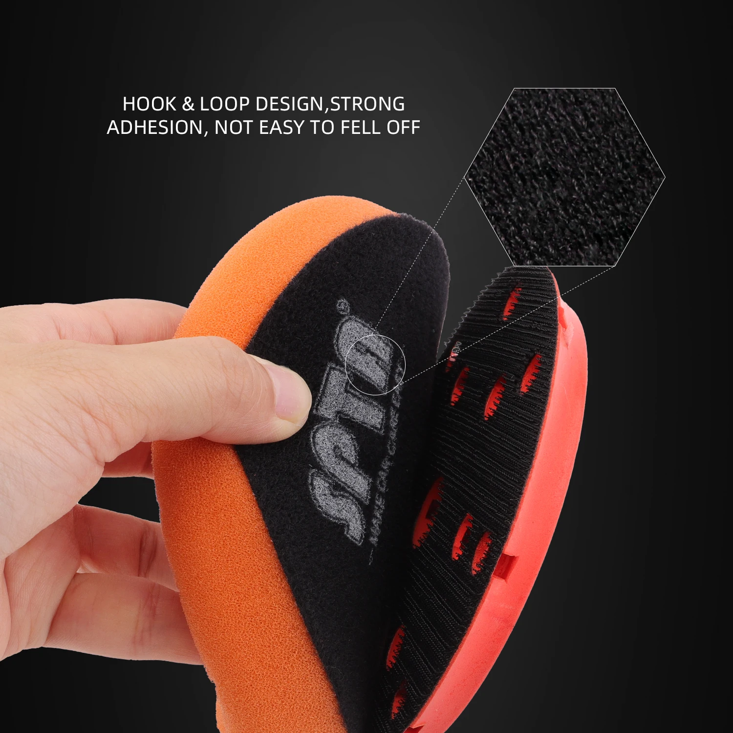 SPTA V2.0 3 5 6 Orange Heavy Cut Polishing Pad Car er Polisher Compound Polishing Sponge Pad Compounding car polishing pad car polish pad car polishing sponge polishing sponge set