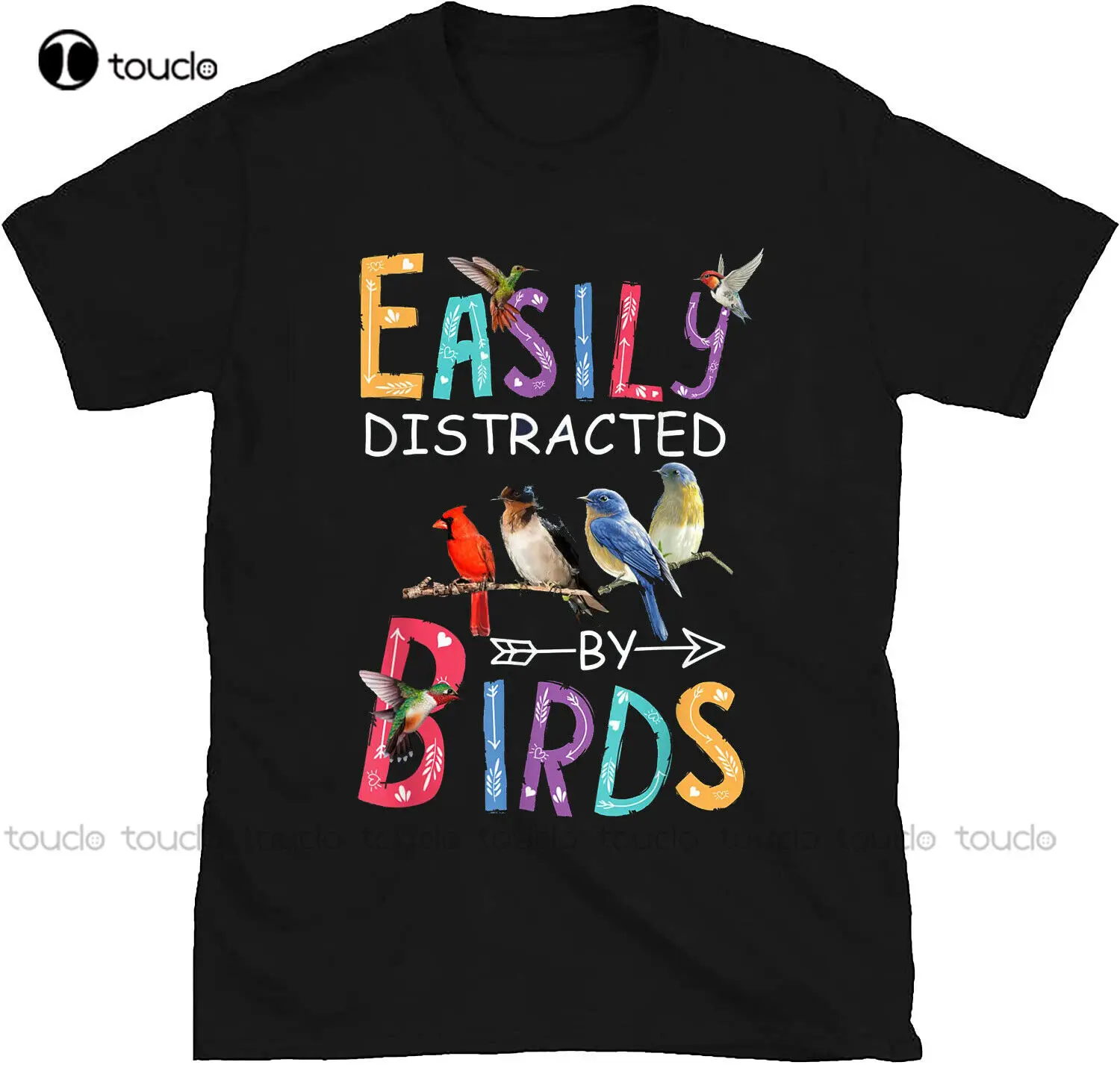 

Новинка, футболка унисекс с легким отвлечением птиц, забавная птица, размер соответствует размеру, футболки, хлопковая футболка, модная забавная футболка унисекс