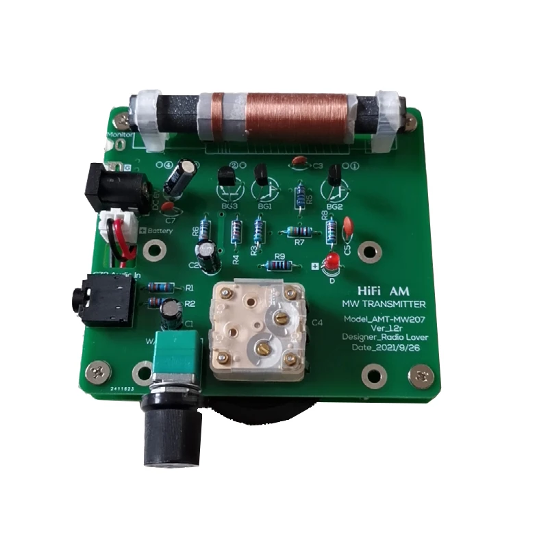 

Nvarcher AMT-MW207 Medium Wave Transmitter 525~1605kHz ore Radio Magnet launch
