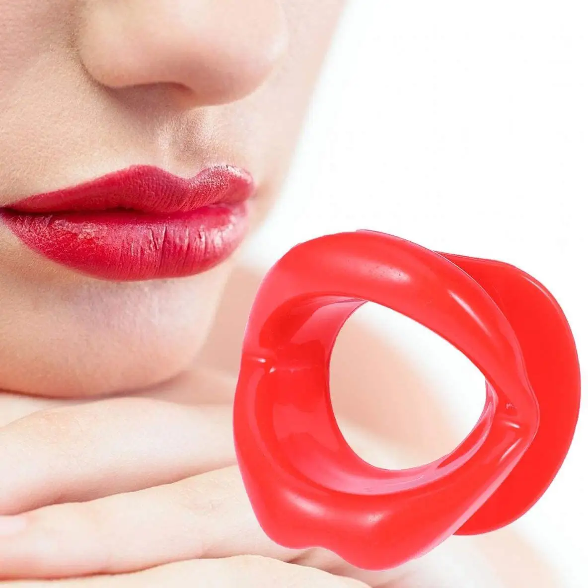 1 PC Silicone Face Slimmer Mouth Muscle Tightener Lips Massage Anti Wrinkle Exerciser Face Lift Lip Exercise Trainer Anti Aging