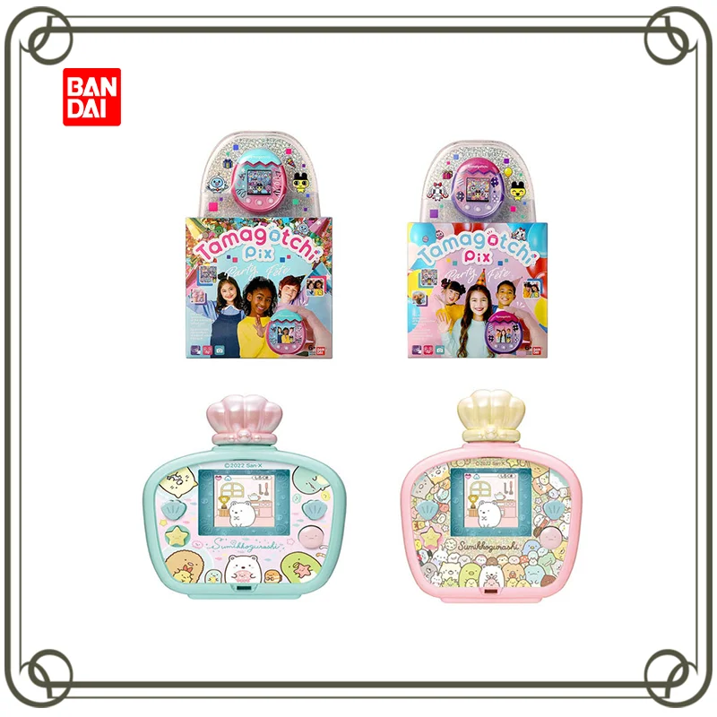 Bandai Japan Tamagotchi Incontra La Macchina Elettronica Per Animali Domestici Tamagotchi Pix Sulla Console Di Gioco Giocattoli Collezione Regalo Per 