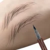 Ultra-fine ultra-fine eyebrow pencil waterproof professional sweat-proof liquid eyeliner Eyebrow dual-purpose durable makeup art 1