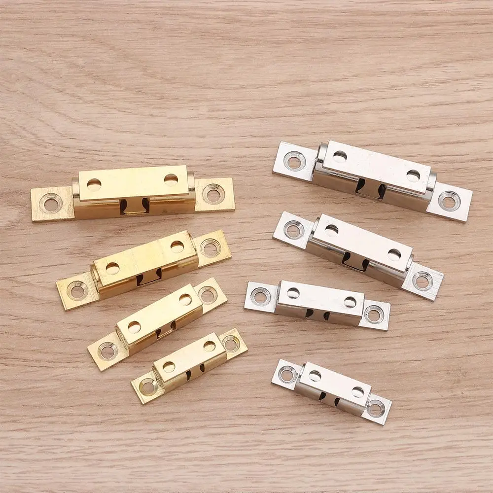 Closet Tension Latch Bead Lock Double Spring Steel Ball Door Bumper 40/50/60/70mm Damper Door Catch 1Pcs door latch
