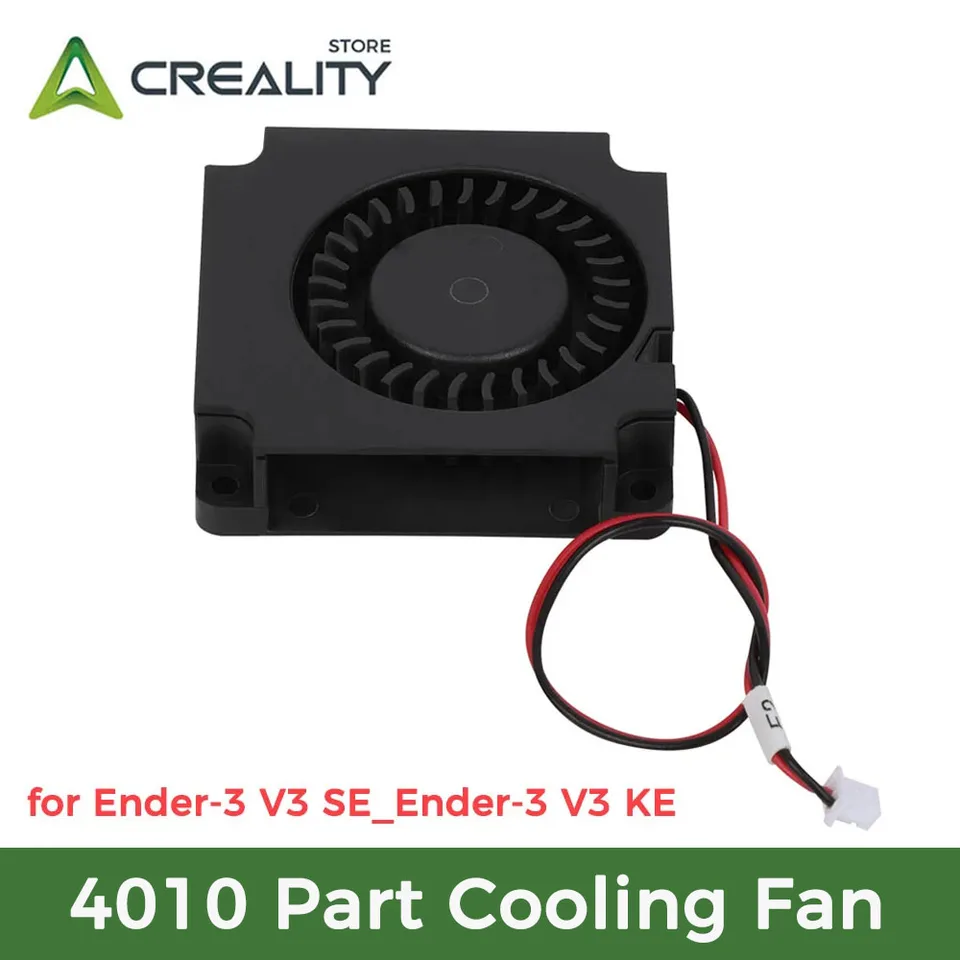 Ventola di Raffreddamento Ufficiale Crealy 4010 per Ender-3 V3 SE/Ender-3 V3 KE, Ventola 24V 4010, Ventola per Stampante 3D, Accessori per Stampante 3D  7