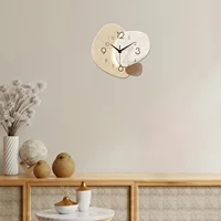 Modern Simple Wall Clock, Silent Quartz Clock, Bedroom Clock Living Room Sofa Background Decoration Wall Clock, No Battery 4