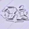 10/20Pcs Stainless Steel Ear Hooks Wire Settings Base Findings French Earrings DIY Clasps Hoop Earrings Jewelry Making Supplies 6