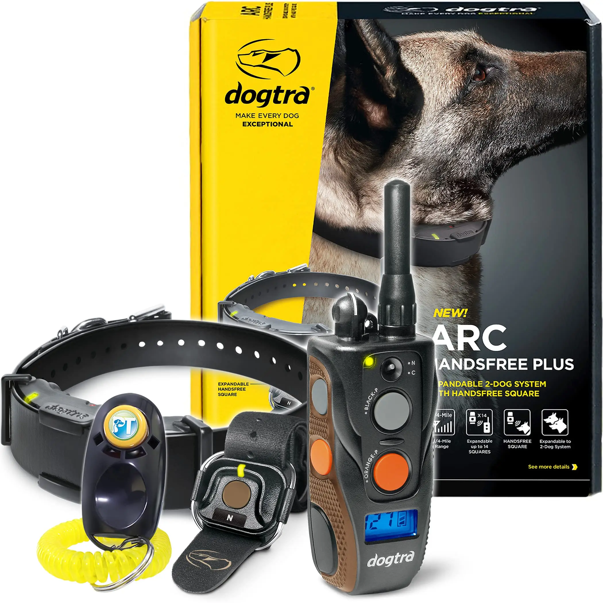 

CONVENIENCE STORE Dogtra ARC Remote Dog Training Collar 3/4 Mile Expandable Trainer Rechargeable