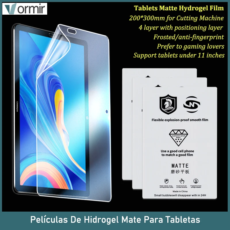 Vormir Matte Hydrogel Film Per Ipad 10 Pollici 890C Film Cutting Machine Compresse Smerigliate Proteggi Schermo Fogli Per Ipad Pro Air