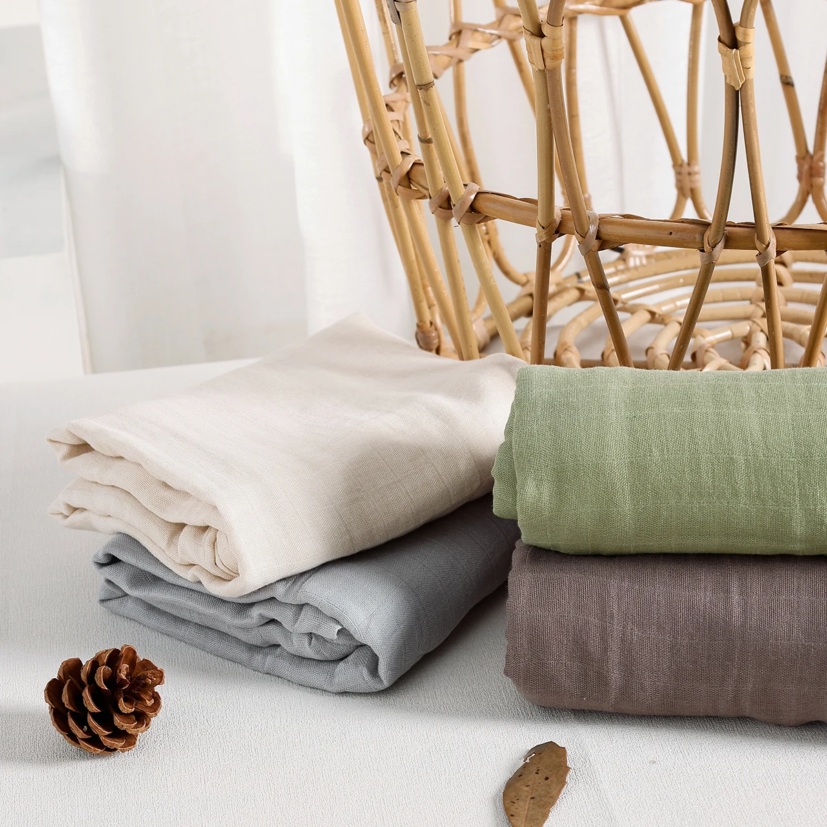 Bamboo Cotton Muslin Swaddle Blanket Baby Bath Towel Summer Newborn Swaddle Wrap Receiving Blankets cotton muslin blanket cotton blanket swaddle blanket cotton swaddle