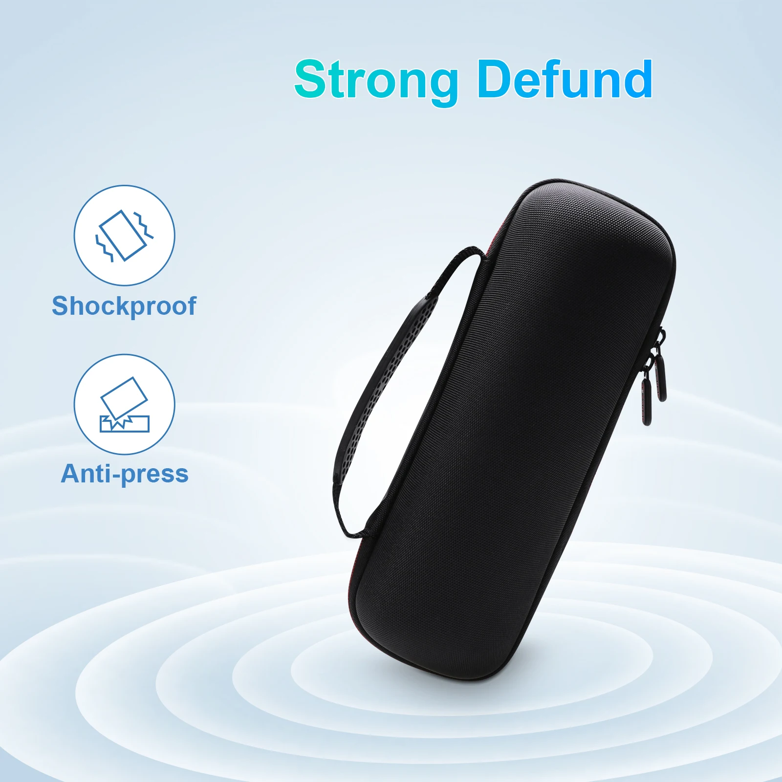 Xanad Eva Estojo Rígido para Aleta Alto-falante Bluetooth - Image 2