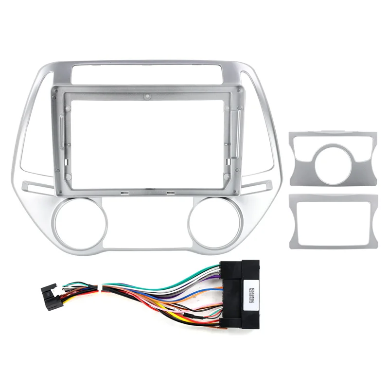 For Hyundai I20 2012 2013 2014 For Android Car Radio Panel Fascia Frame Optional Accessories Power Cord CAN