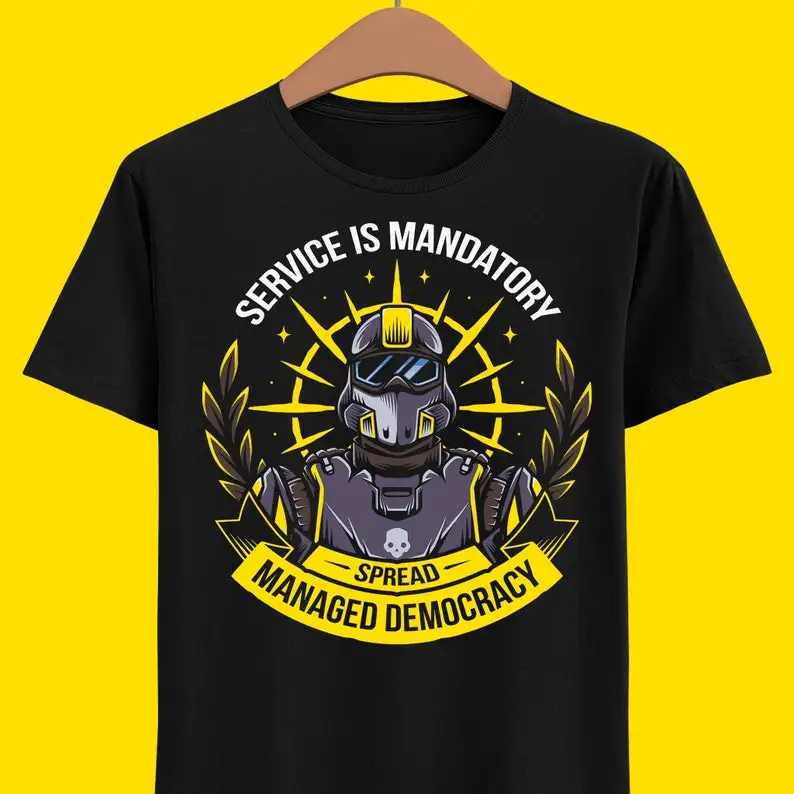 

Spreading Democracy T-shirt - Helldivers 2 Shirt