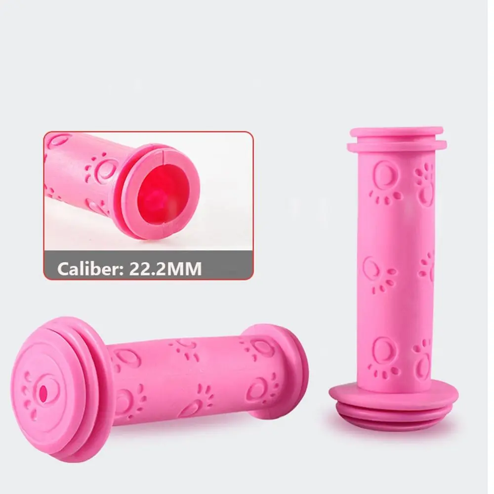 Rubber Grip Handle Handlebar Grips Colorful Anti-skid 1 Pair Child Children Kids Bike Bicycle Tricycle bicycle handlebar grips