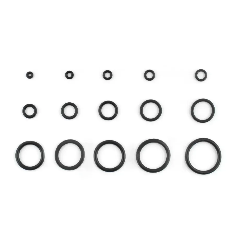 O Rings Rubber Sealing O-rings Nitrile Washer Seals Damper Waterproof Repair Rubber Assortment Kit Set 200/225PCS