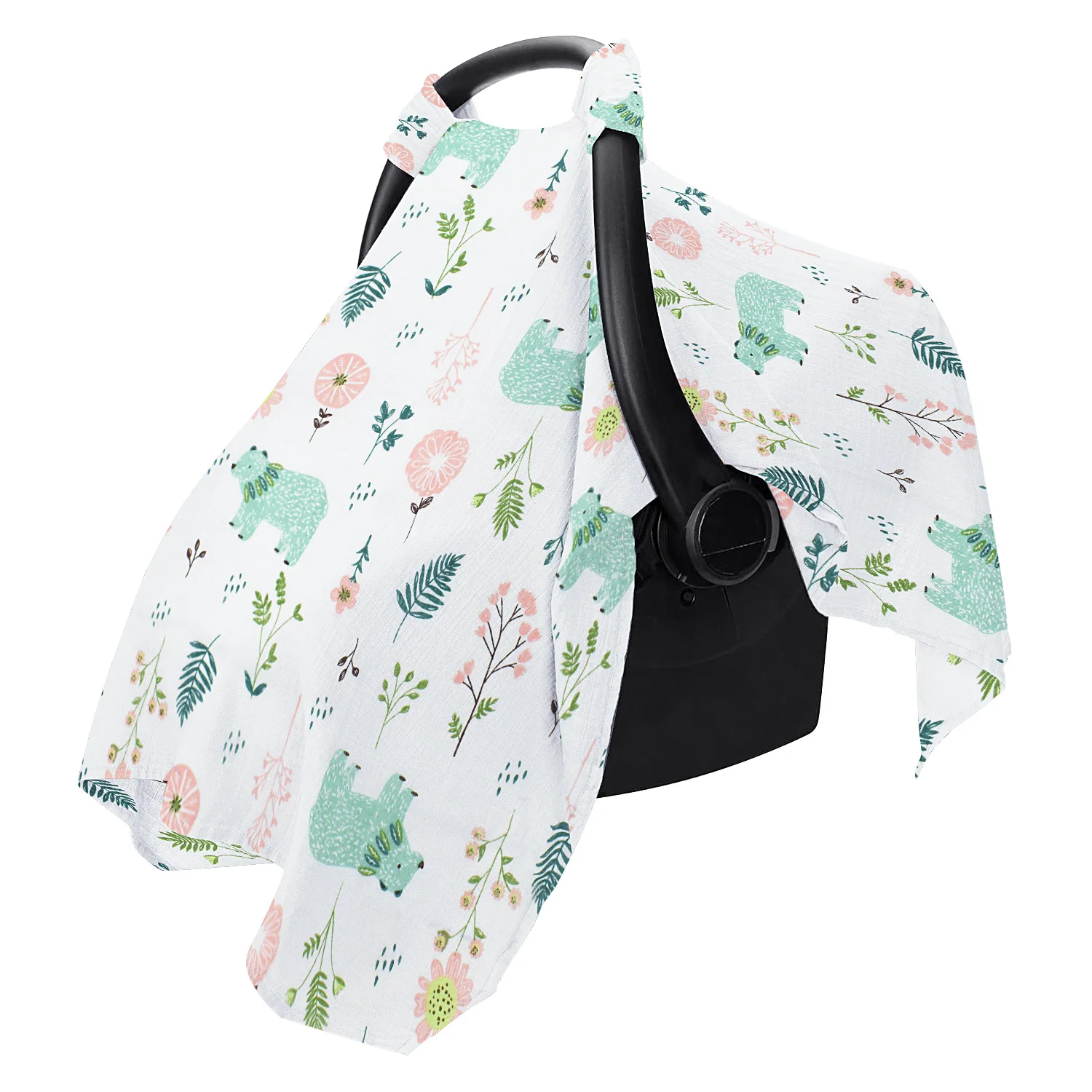 Description Picture 6 of itemBaby Stroller Accessories Pushchair Mosquito Cover Infant Carrier Car Seat Baby Sunshades Cotton Newborn Carriage Cradles Cover