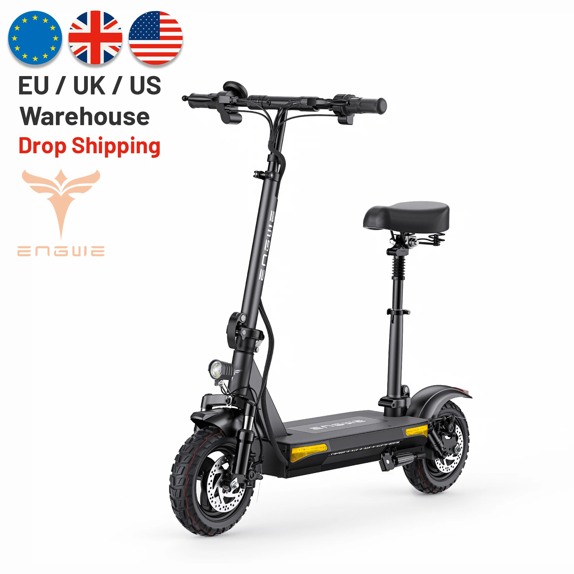 

ENGWE scooter engwe S6 EU/US/UK warehouse 48V15A electric scooter 500W 700W Peak adult scooter customize ODM/OEM