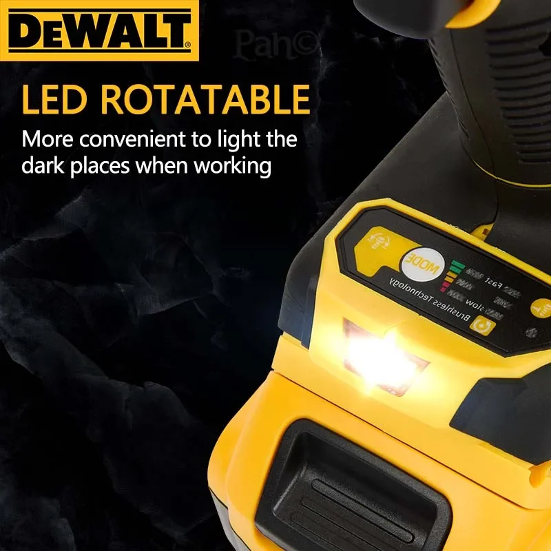 DeWalt Power Tool Electric Drill 20V Brushless Cordless Screwdriver WrenchCompact Drill Drill DCD805 2