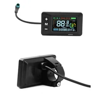 AY14 -LCD-GD02 vélo électrique LCD affichage compteur tableau de bord panneau d'affichage 24V 36V 48V 52V 60V pour Scooter électrique 5PIN 4