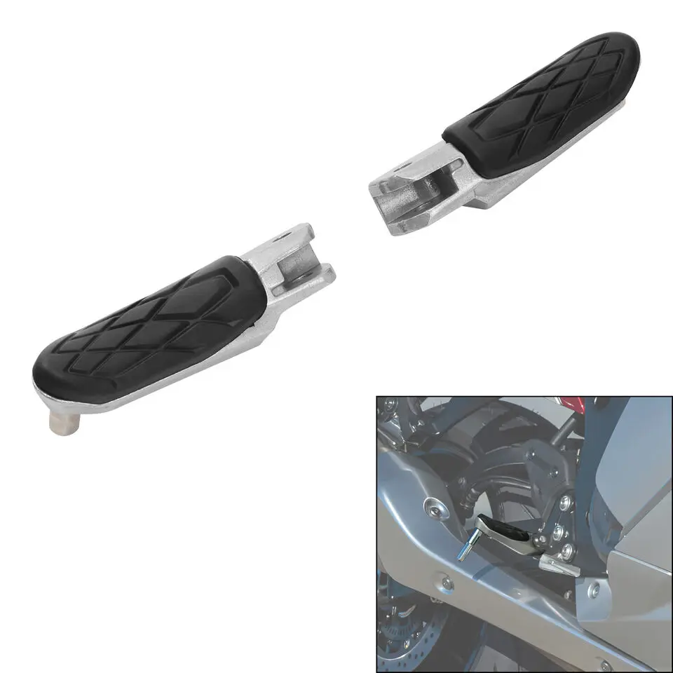 Front Driver Foot Pegs Footrest for Suzuki Hayabusa GSX1300R Motorcycle