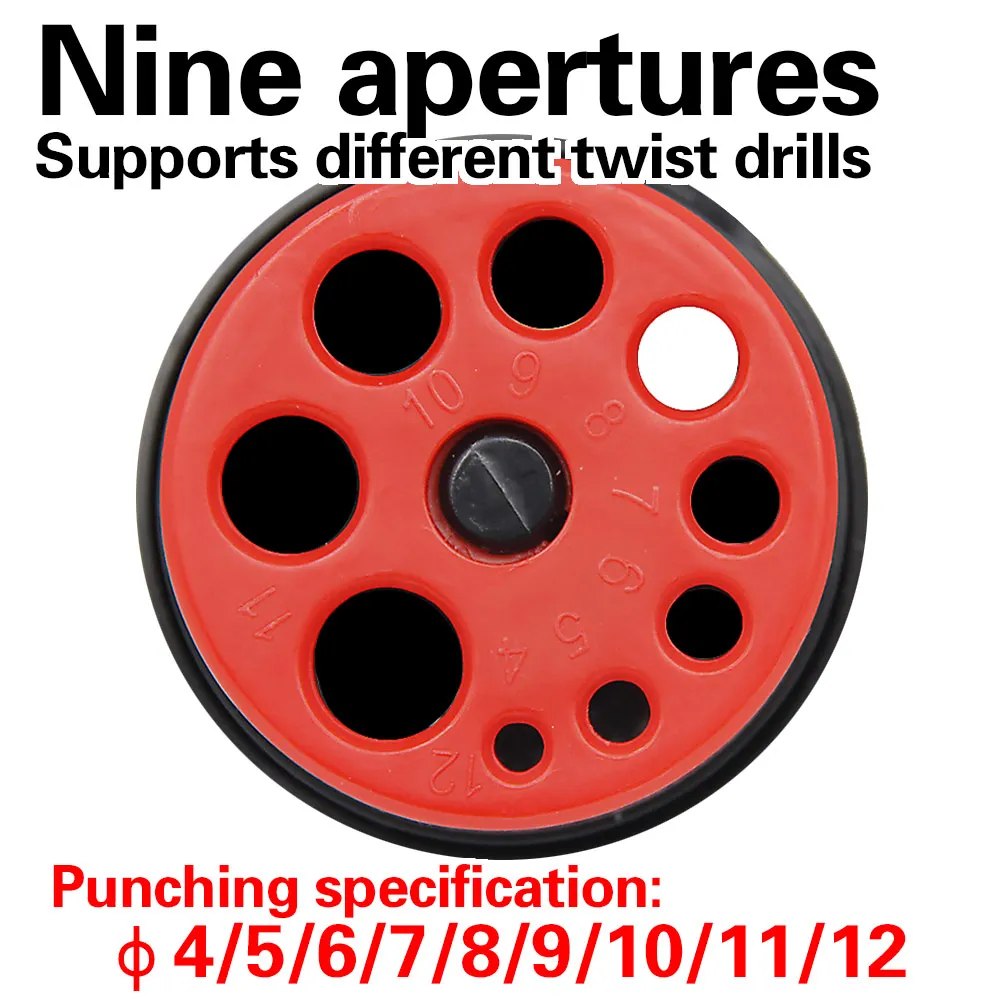 1PC Red Dust Collector Punching Machine Dust Bowl Dust-proof Device Electric Hammer Dust Stopper Electric Tool Accessories